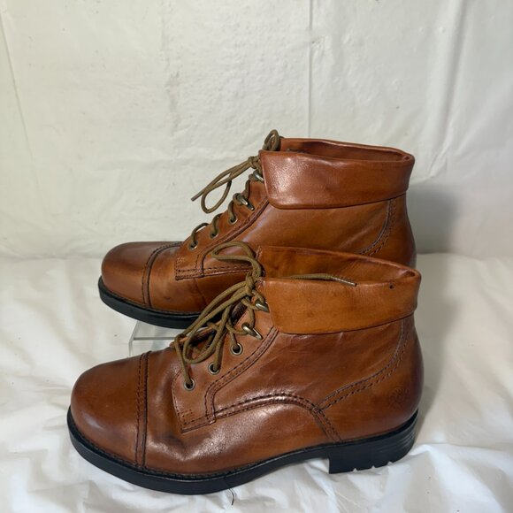 Eaerth Spirit Yasmin  leather Lace-up Boots 8 - Picture 15 of 15